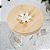 Caneca em vidro flores delicadas - Imagem 4