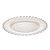 Sousplat de Cristal flores 32cm Wolff - Imagem 5