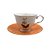 Cj 4 Xícaras L'hermitage Floral porcelana - Imagem 4
