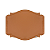 Lugar Americano Em Corino Skin Caramelo - Imagem 1