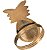 Anel Guardanapo Metal Dourado Kit 4pç Abacaxi - Imagem 4