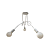 Lustre Pendente Candelabro 3 Lâmpadas E27 – Design Moderno e Impactante Plafon Laço 3 Lâmpadas - Imagem 19