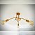 Lustre Pendente Candelabro 3 Lâmpadas E27 – Design Moderno e Impactante Plafon Laço 3 Lâmpadas - Imagem 8