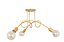 Lustre Pendente Candelabro 3 Lâmpadas E27 – Design Moderno e Impactante Plafon Laço 3 Lâmpadas - Imagem 1