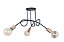 Lustre Pendente Candelabro 3 Lâmpadas E27 – Design Moderno e Impactante Plafon Laço 3 Lâmpadas - Imagem 3