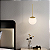 Luminária de Teto Pendente Globo D15 minimalista e moderno - Imagem 2