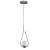 Luminária de teto Pendente Gota 1 Globo D12 cm minimalista moderno elegante COM LÂMPADA - Imagem 1