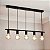 Luminária de teto Pendente Koppla 5 Lâmpadas Moderno Industrial - Imagem 1