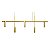 Luminária de Teto Pendente Lux 5 Lâmpadas moderno elegante minimalista - Imagem 1