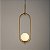 Luminária de teto Pendente Tasca 1 Globo D12 Moderno Industrial - Imagem 3