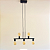 Luminária de teto Pendente Tugson 5 Lâmpadas industrial moderno - Imagem 8