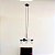 Luminária de teto Pendente Rubis 5 Globos moderno industrial - Imagem 3