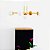 Luminária de Teto Pendente Tazza 5 Globos Retangular para ambientes internos - Imagem 4