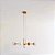 Luminária de Teto Pendente Tazza 5 Globos Retangular para ambientes internos - Imagem 6