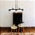 Luminária de Teto Pendente Tugson 5 Globos para sala cozinha e comercio - Imagem 2