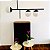 Lustre Pendente Fuzue 3 Globos moderno para ambientes internos - Imagem 4