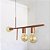 Lustre Pendente Fuzue 3 Lâmpadas moderno para ambientes internos - Imagem 3