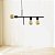 Lustre Pendente Fuzue 3 Lâmpadas moderno para ambientes internos - Imagem 4