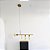 Lustre Pendente Fuzue 3 Lâmpadas moderno para ambientes internos - Imagem 7