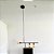 Lustre Pendente Fuzue 3 Lâmpadas moderno para ambientes internos - Imagem 8