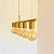 Luminária Pendente Albânia 5 Lâmpadas Moderno para Ambientes Internos - Imagem 7