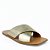 Rasteira Ouro Light Metalizado em X - Imagem 4