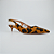 Scarpin Slingback Pelo Onça Salto Baixo - Imagem 2