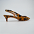 Scarpin Slingback Pelo Onça Salto Baixo - Imagem 3