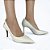 Scarpin Off White Verniz Salto Alto - Imagem 3