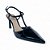 Slingback Preto Verniz Modelo Salomé - Imagem 4