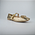 Sapatilha Ouro Light Metalizado com Fivela - Imagem 2