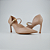 Scarpin Nude Couro Salto Alto Boneca - Imagem 4
