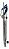 Suporte de Vara Lisa e UL 2 Reg. Emborrachado 6mmx55cm Mod. Ultralight 2R - DB Suportes - Imagem 5