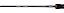 Vara p/ Carretilha Zest Fox Carbon - FXC-C561M - 8-17lb - 1,68m - Inteiriça - Marine - Imagem 2