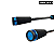 Vara p/ Molinete Hariken - HXS-5102MH - 10~20lbs - 5'10" (1,78m) - 2 Partes - Daisen - Imagem 3