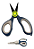 Tesoura 14cm c/ Cabo Emborrachado e Clip de Cinto - Kesfishing - Imagem 1