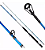 Vara p/ Carretilha Cruzar CRZAXFGB2602B 6'0" 8~16lbs (1,83m) 2 partes - Shimano - Imagem 2