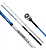 Vara p/ Carretilha Cruzar CRZAXFGB2602B 6'0" 8~16lbs (1,83m) 2 partes - Shimano - Imagem 8