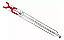 Suporte Emborrachado p/ Torneio Regulável 60cm/1,10m Robozão - DB Suportes - Imagem 4