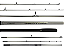 Vara p/ Molinete Dragon Coast 100-200g 3 Partes - Saint - Imagem 1