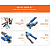 Cortador de Linha em Alumínio Multifuncional Line Cutter 5,7x2,8cm 20g - Imagem 5