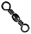 Girador Destorcedor BBS Blacknickel C/50un - Marine - Imagem 2