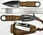 Faca Russa Full Tang 16cm C/ Bainha Abs - Taue - Imagem 2