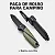 Faca Tática De Bolso Verde Musgo Com Bainha Xv3692 - Xingu - Imagem 4