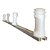 haste M1 com 4 isoladores branco  75 cm - Imagem 2