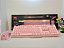 Kit Teclado Mecânico + Mouse Gamer Com Led Rosa Knup - Imagem 2