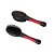 Escova Dupla Premium Inox Cabo de Borracha Tutelo - Imagem 1