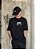 Camiseta Oversized Estampa Octopus - Preto - Imagem 1