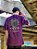 Camiseta Oversized Estampa A New World - Roxo - Imagem 2