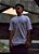 Camiseta Oversized Estampa LOGO 1 - Branco - Imagem 3